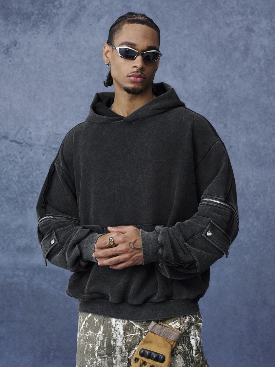 Moletom Pavtros Streetwear LA Preto