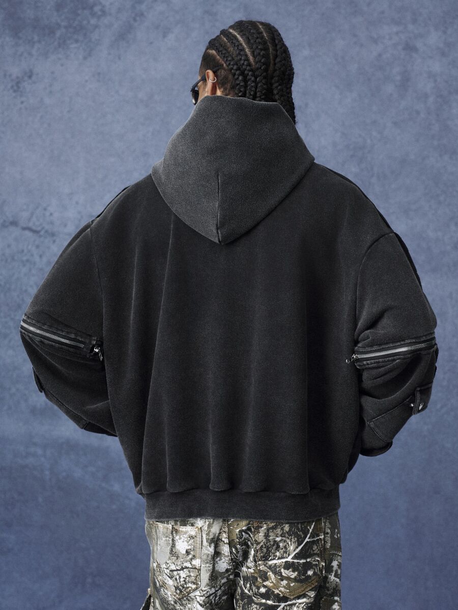 Moletom Pavtros Streetwear LA Preto