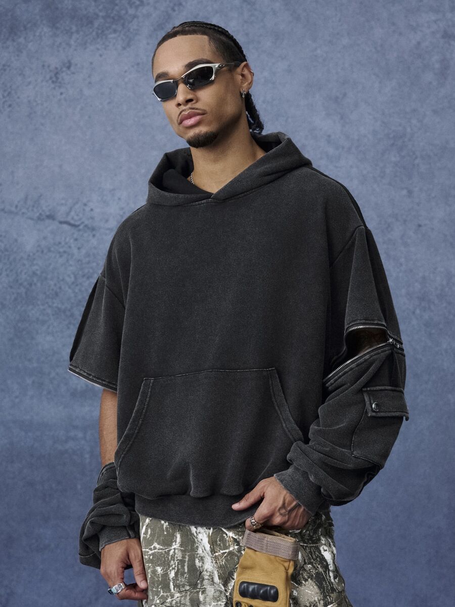 Moletom Pavtros Streetwear LA Preto