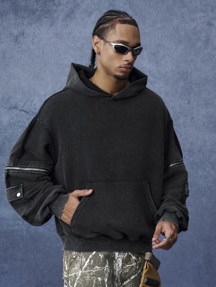 Moletom Pavtros Streetwear LA Preto