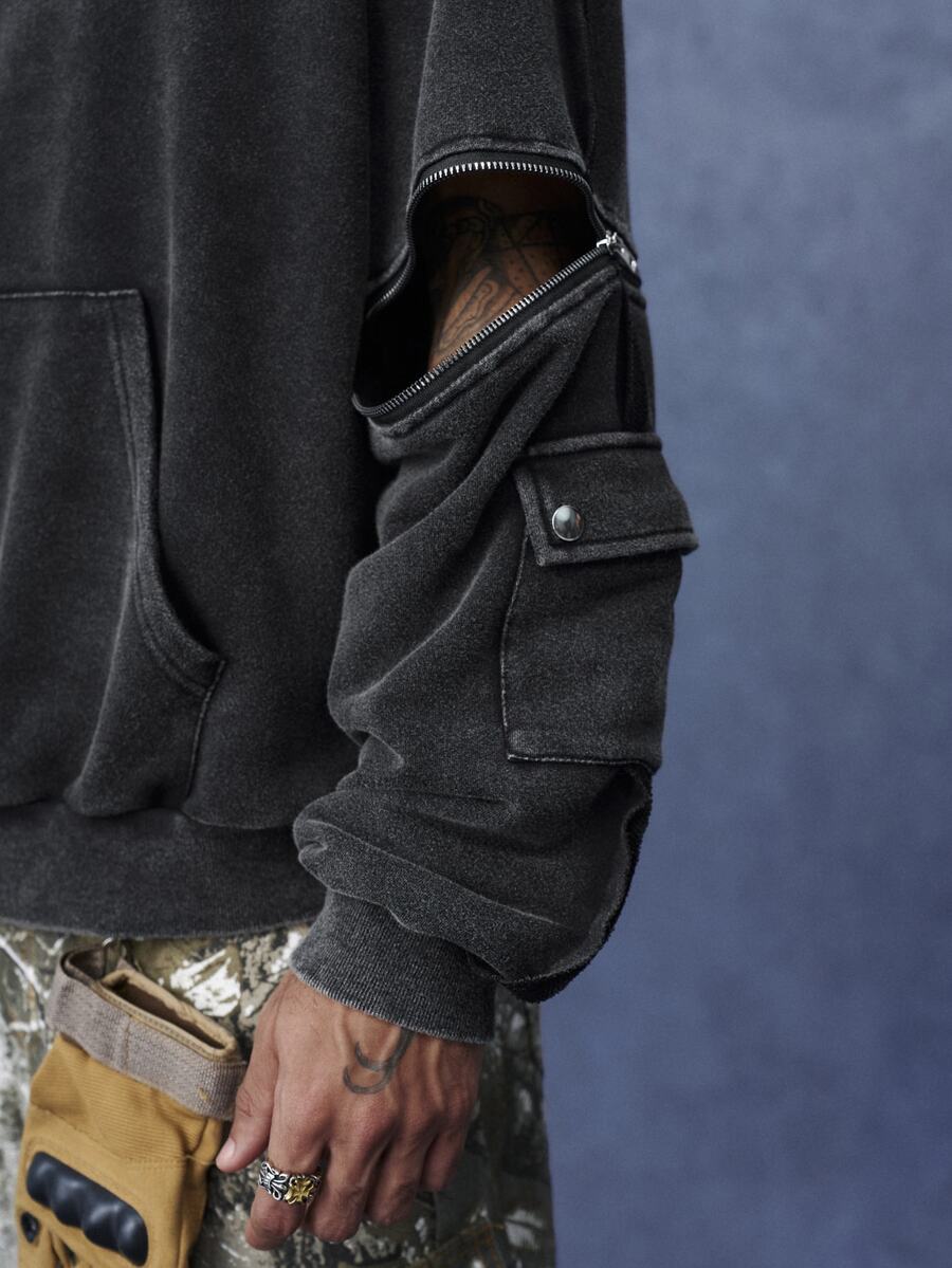 Moletom Pavtros Streetwear LA Preto
