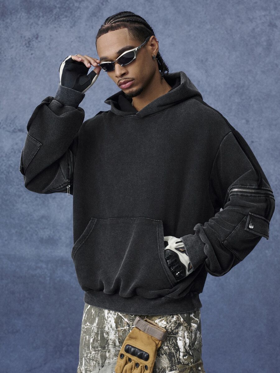 Moletom Pavtros Streetwear LA Preto