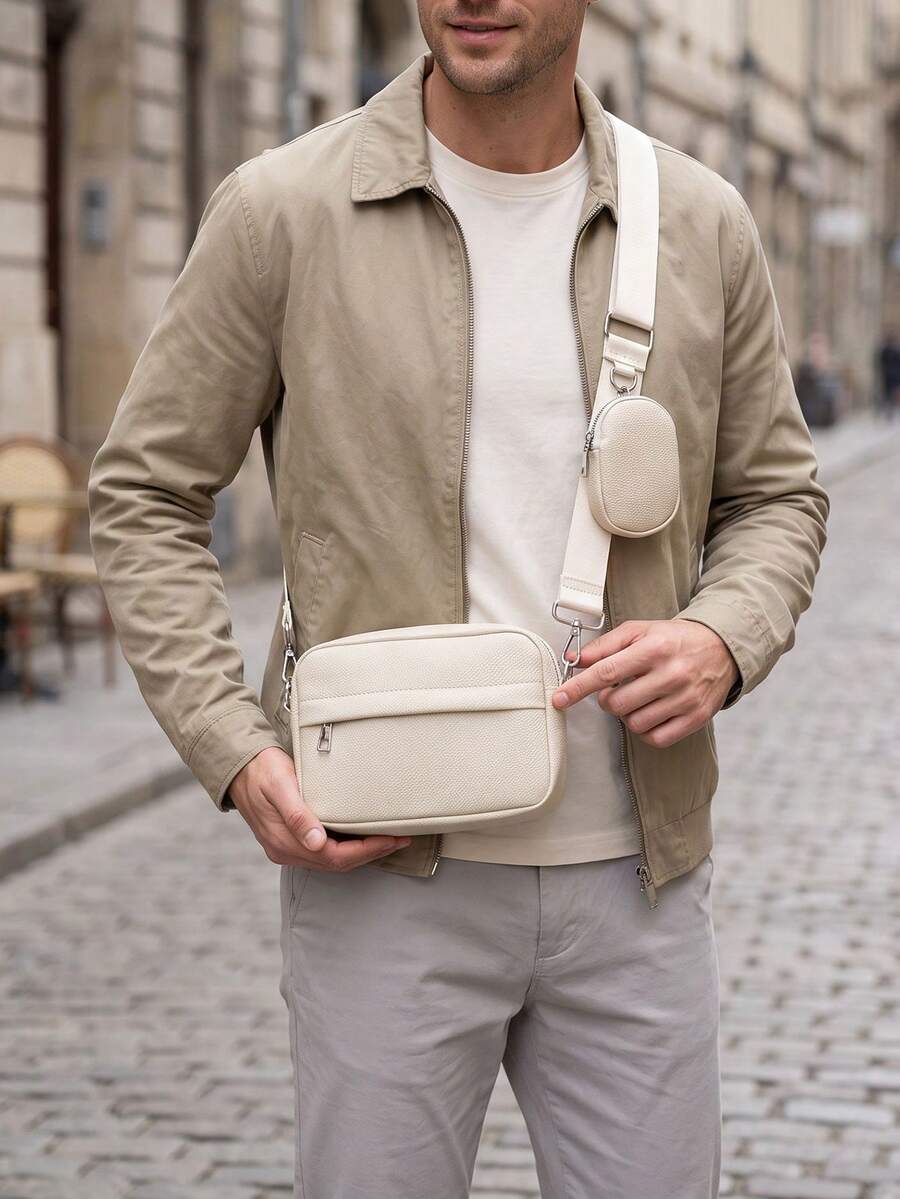 Shoulder bag Pavtros Lona Reutilizável