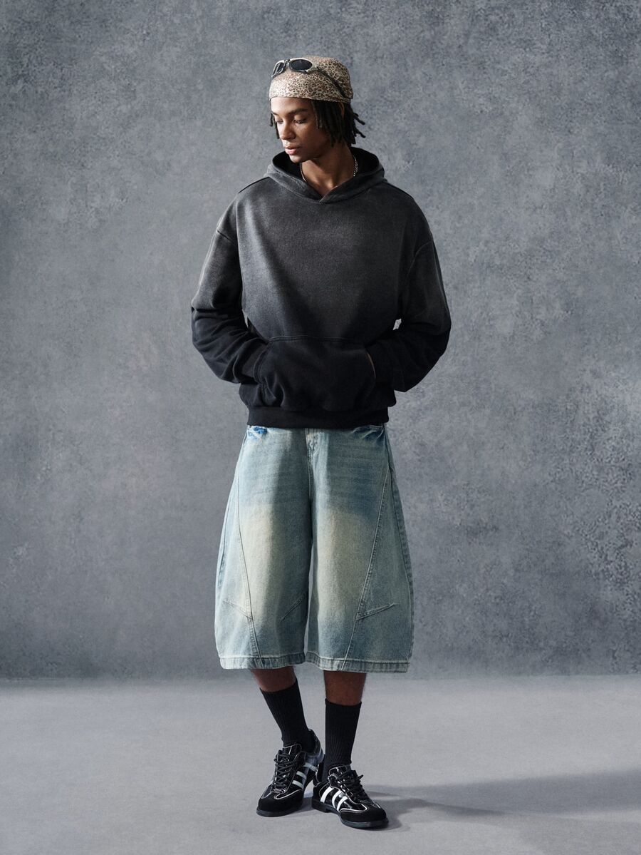 Moletom Pavtros Oversized Grafite Preto