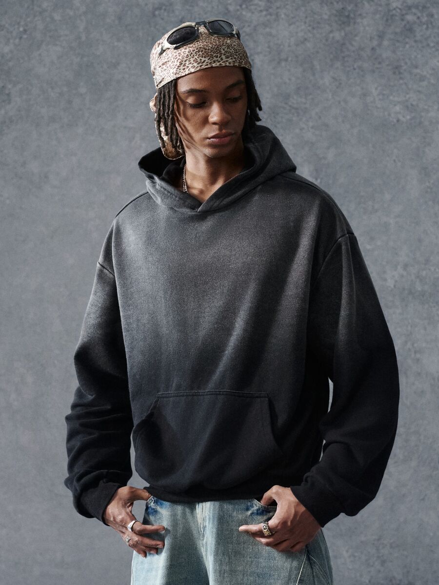 Moletom Pavtros Oversized Grafite Preto