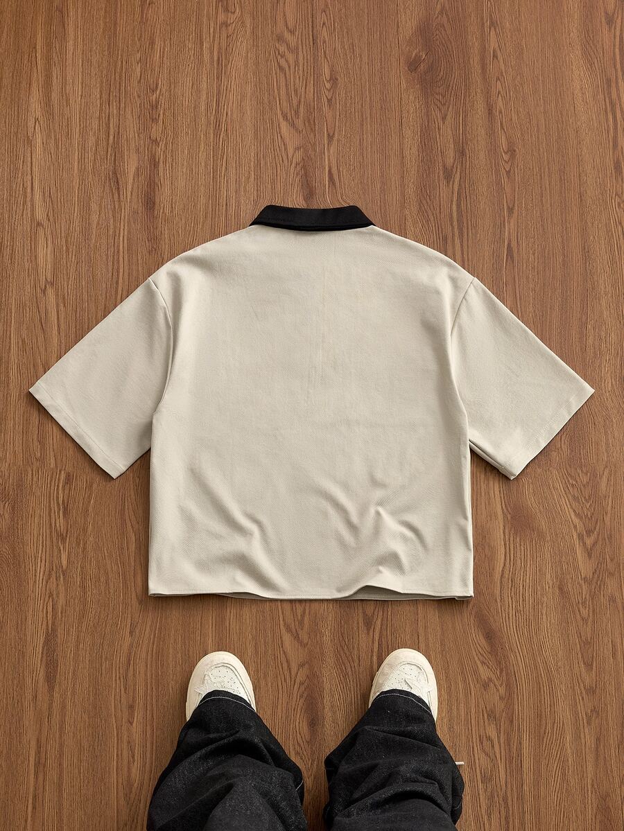 Camisa Polo Pavtros Oversized
