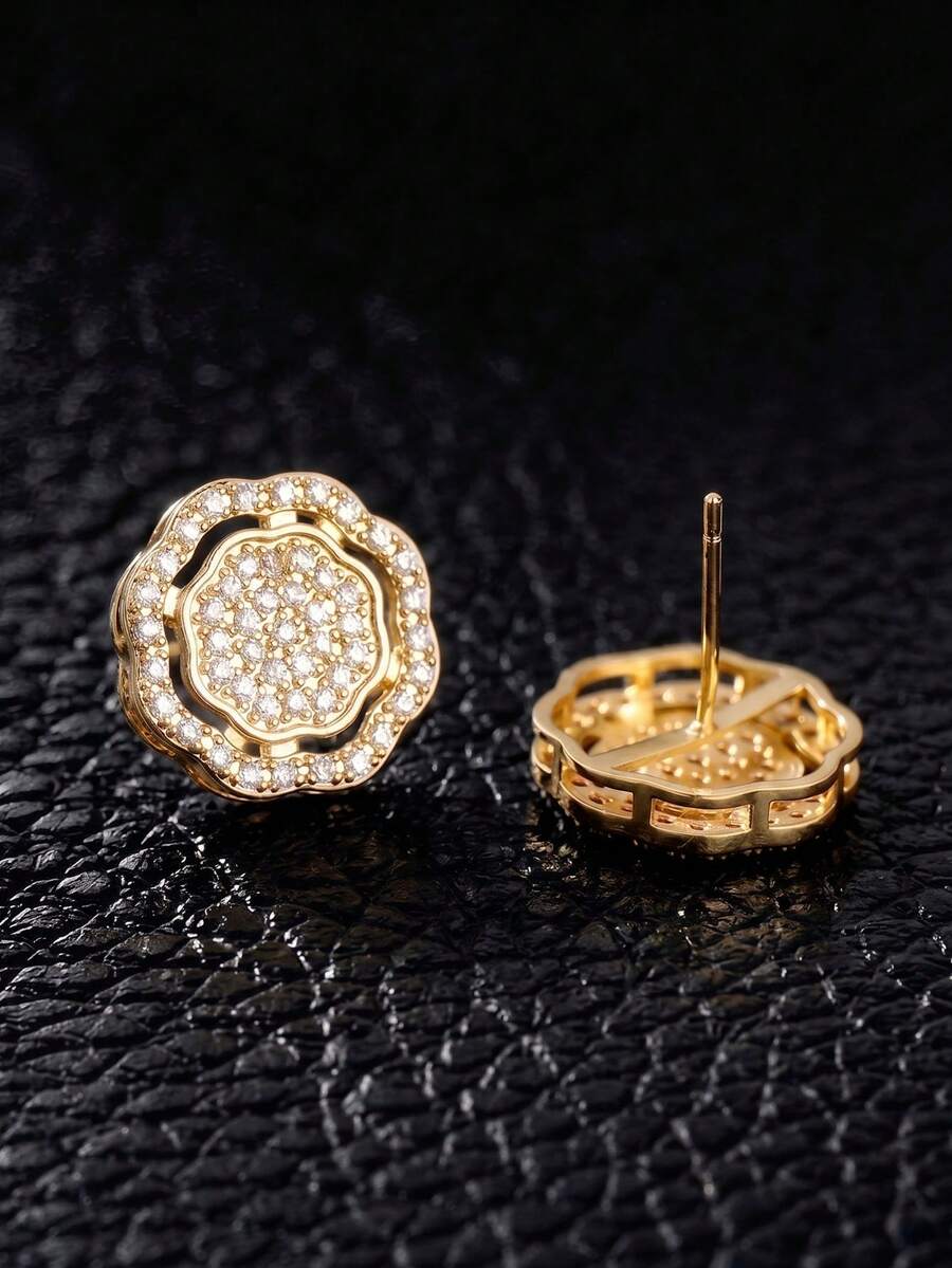 Brincos Flor Gold