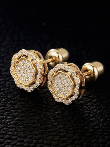 Brincos Flor Gold