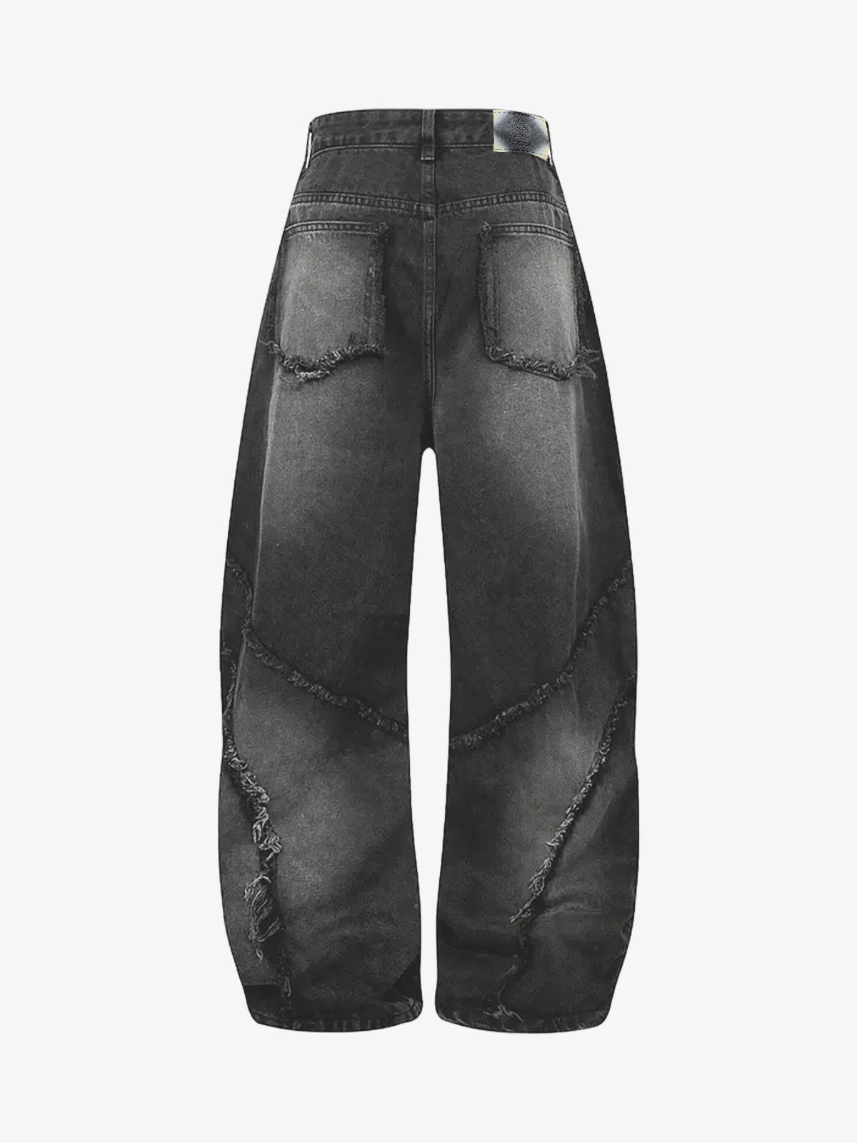 Calça Pavtros Washed Distressed Raw Edge
