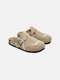 Mule Clog Camurça Pav "CLG"
