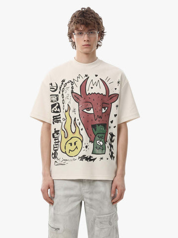 Camiseta Pavtros Studios Doodle Oversized