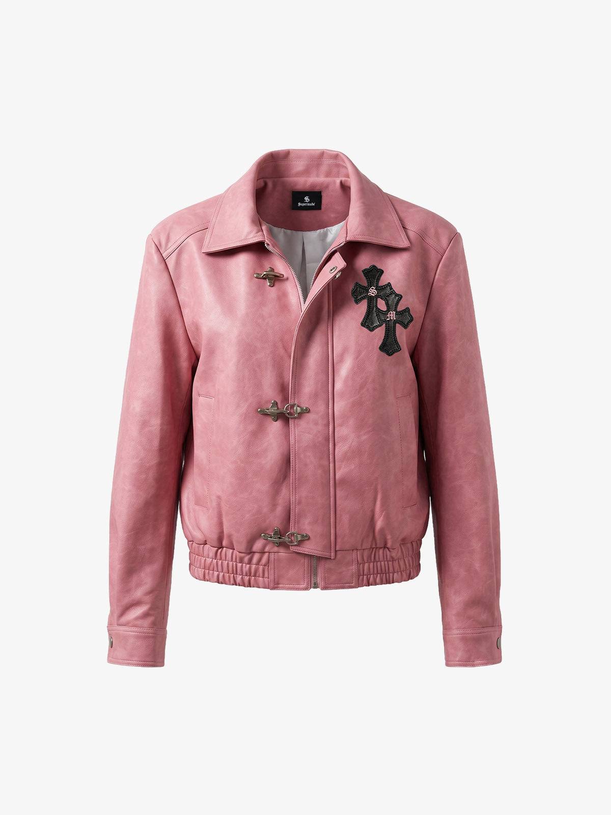Jaqueta Pavtros Cross Embroidered Color Block