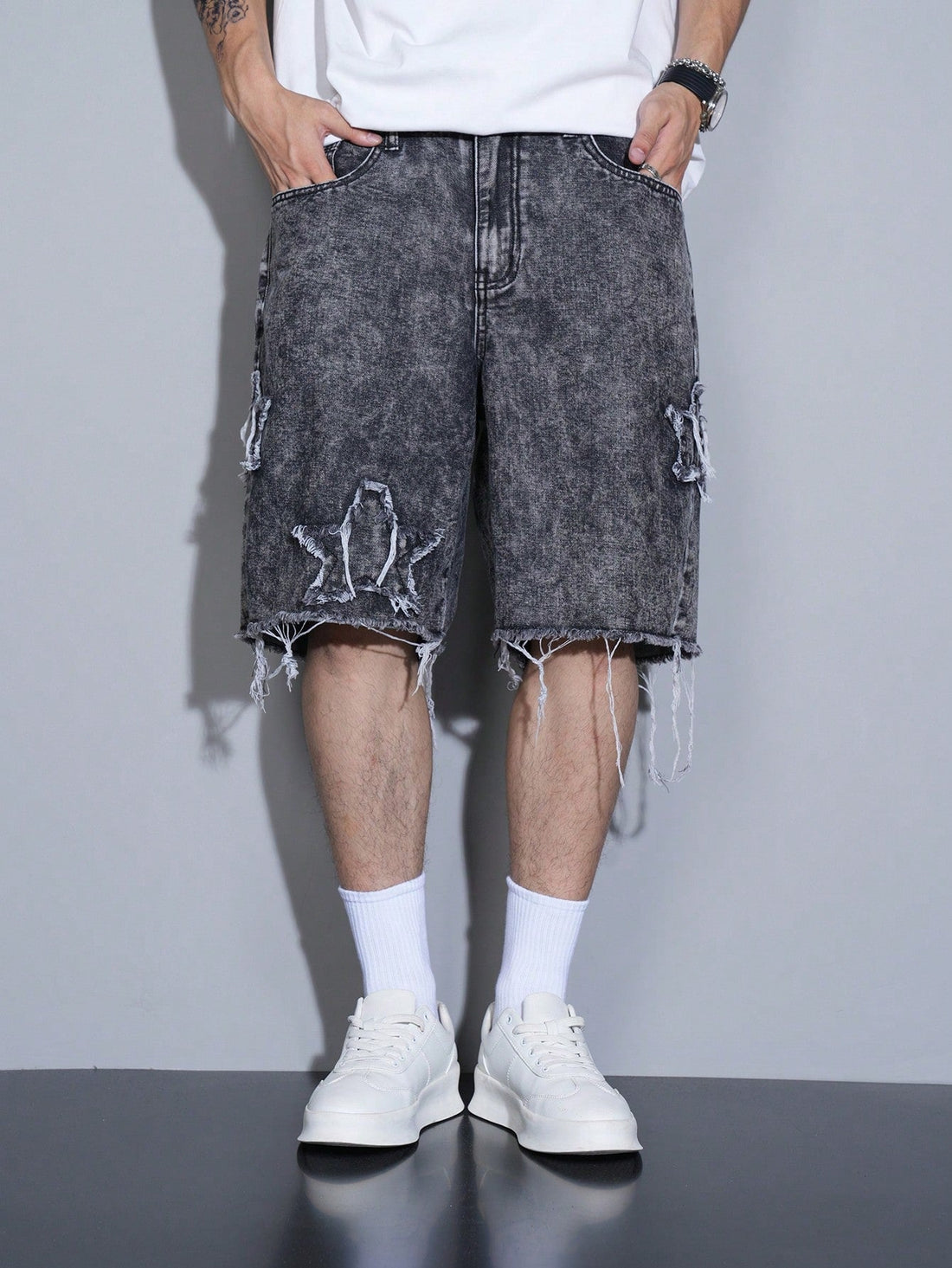 Short Pavtros Denim Star — Foto 1