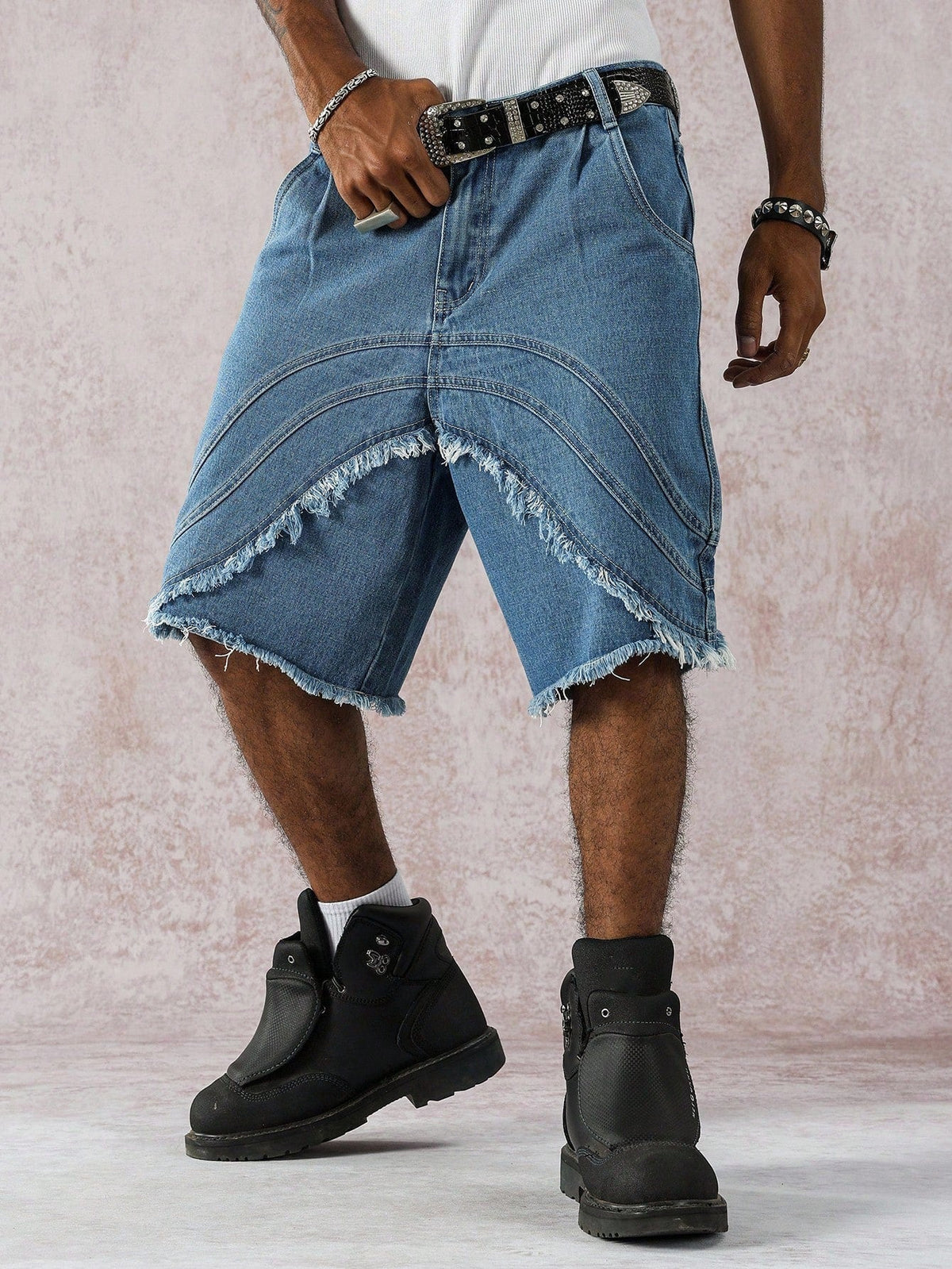 Short Pavtros Denim Jeans Aesthetic - foto 1