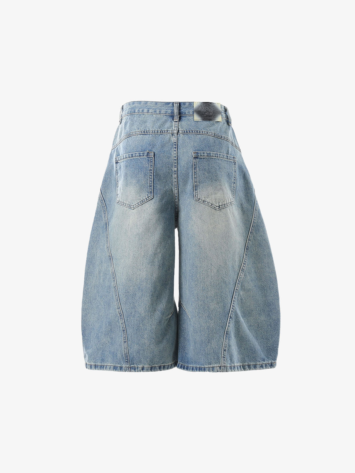 Shorts Pavtros Curved Silhouette 3d Paneled