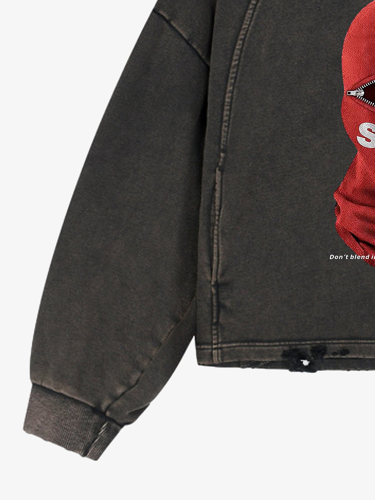 Moletom Pavtros Balaclava Red Mask Hoodie - foto 11