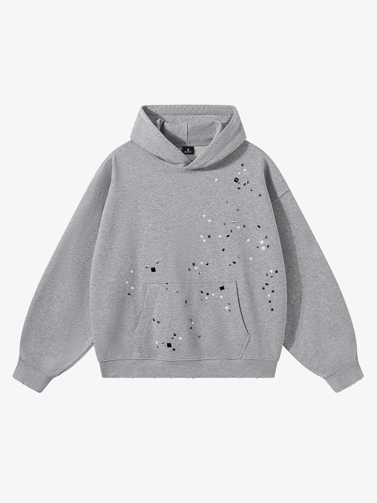 Moletom Pavtros Metal Stud Detail Boxy