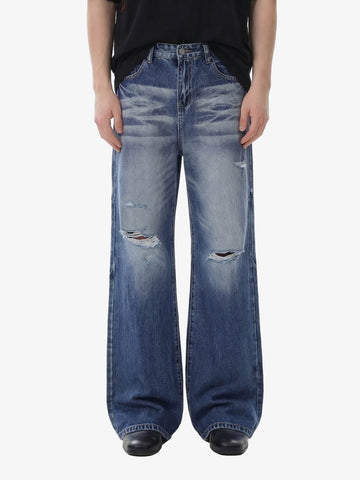 Calça Pavtros Ripped Washed