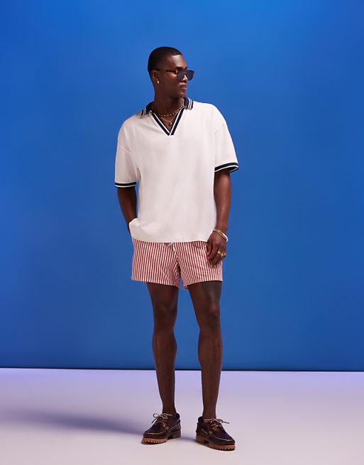 Camiseta Pavtros Polo Oversized White