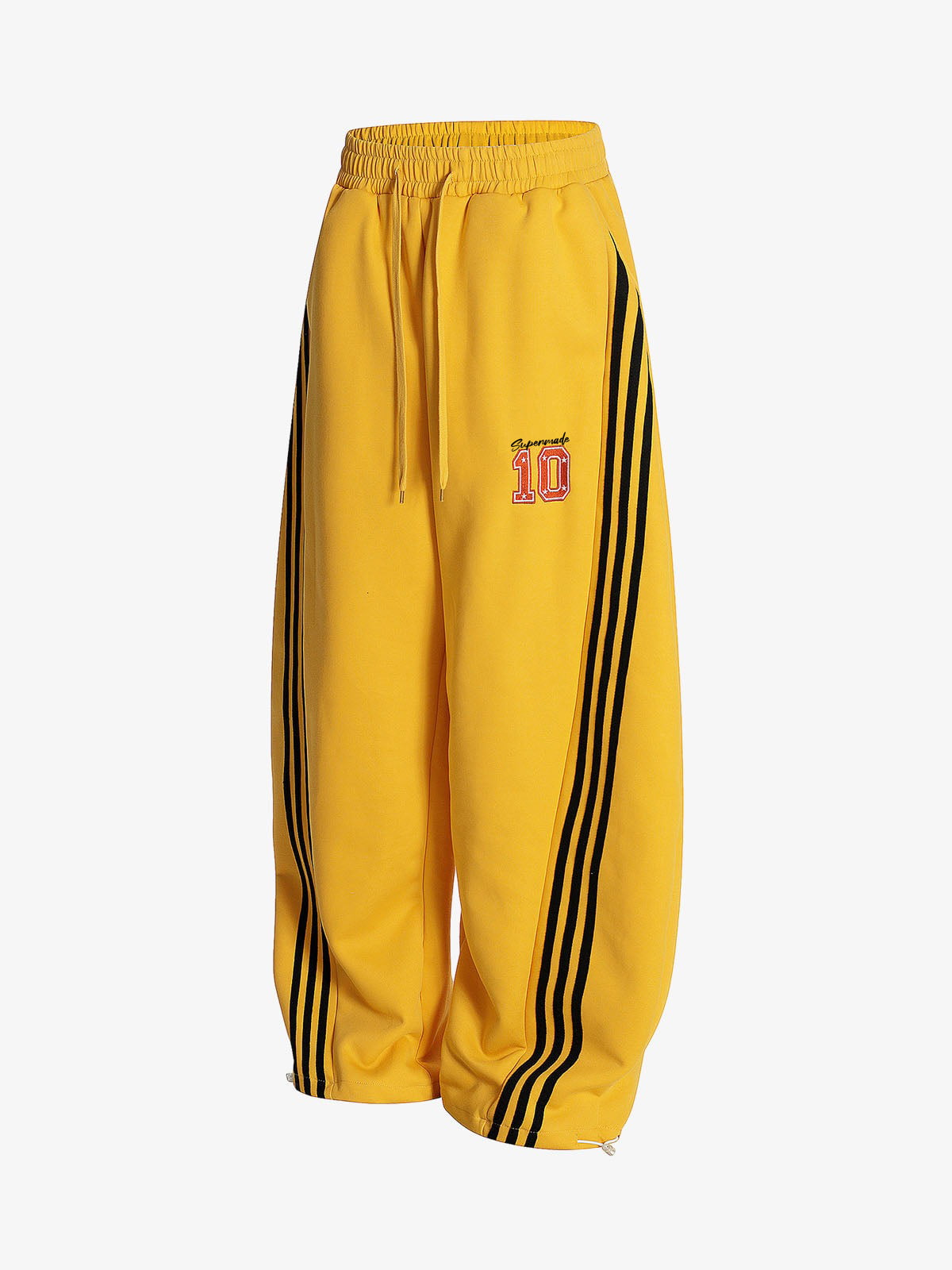 Calça Pavtros Fleece Side Stripe Drape