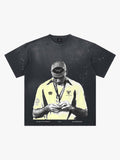 Vintage Soccer Figure Graphic T-Shirt