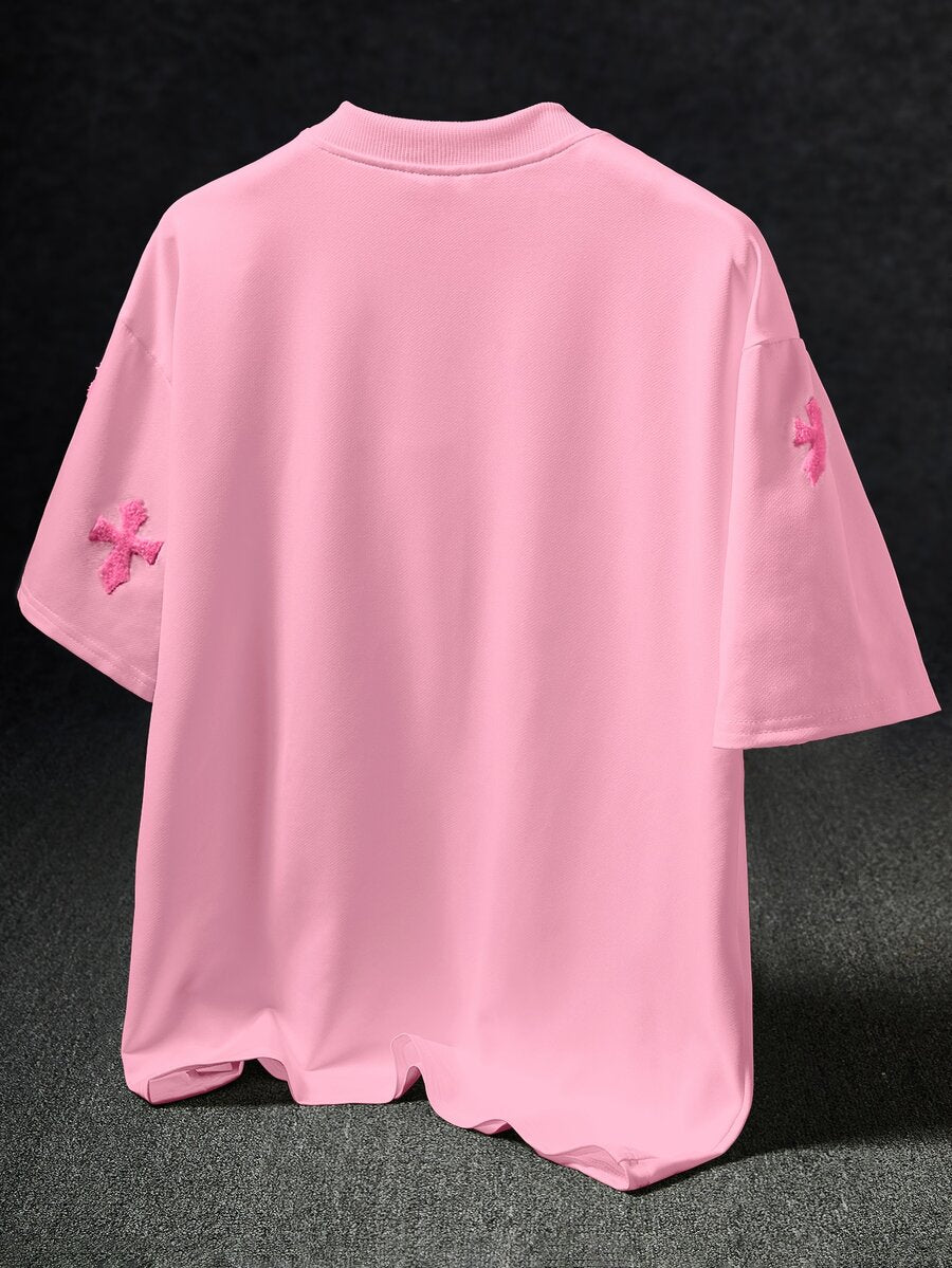 Camiseta Pavtros Estampa Cruzada