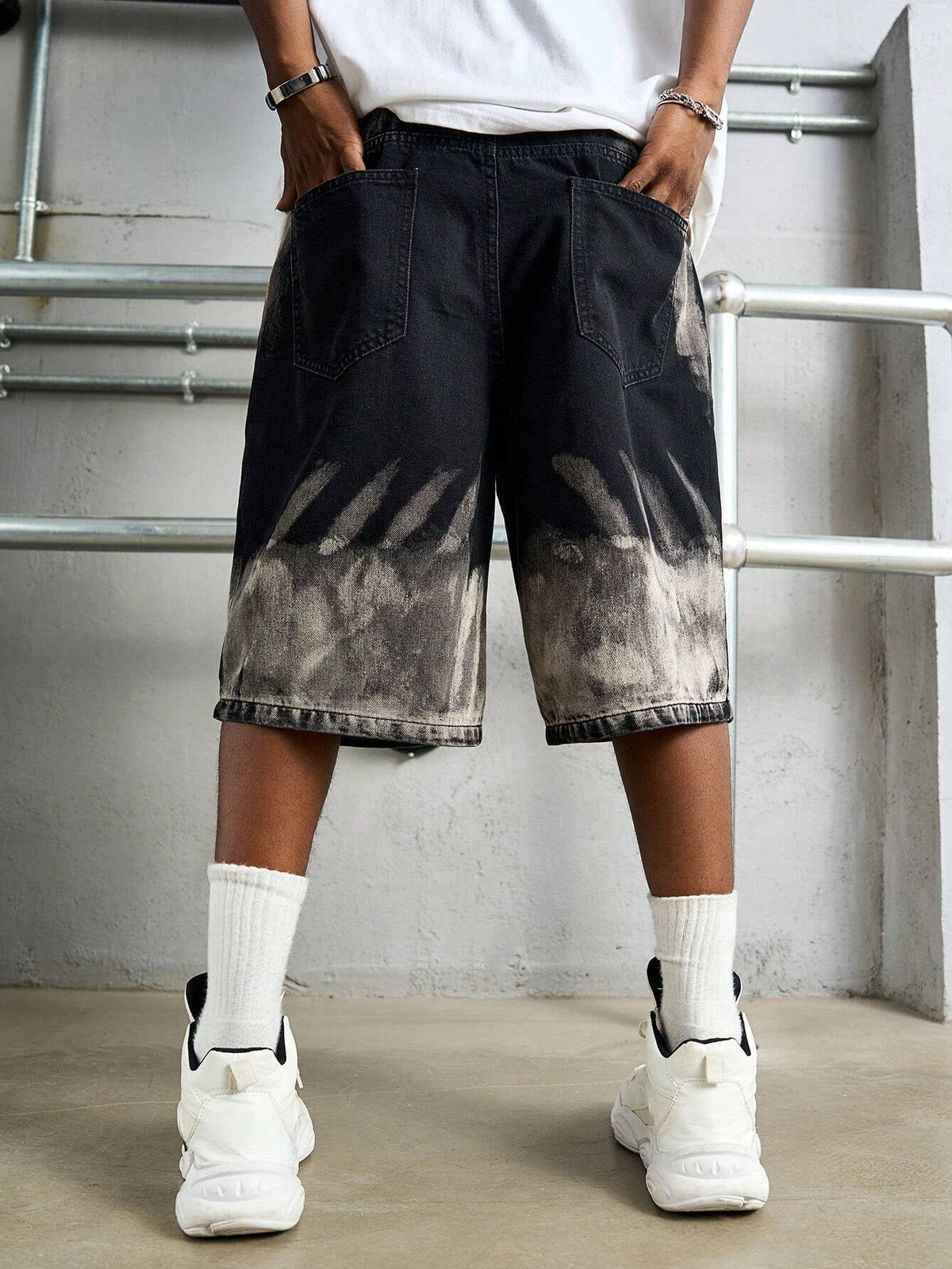 Short Pavtros Denim Black EMRG - foto 3