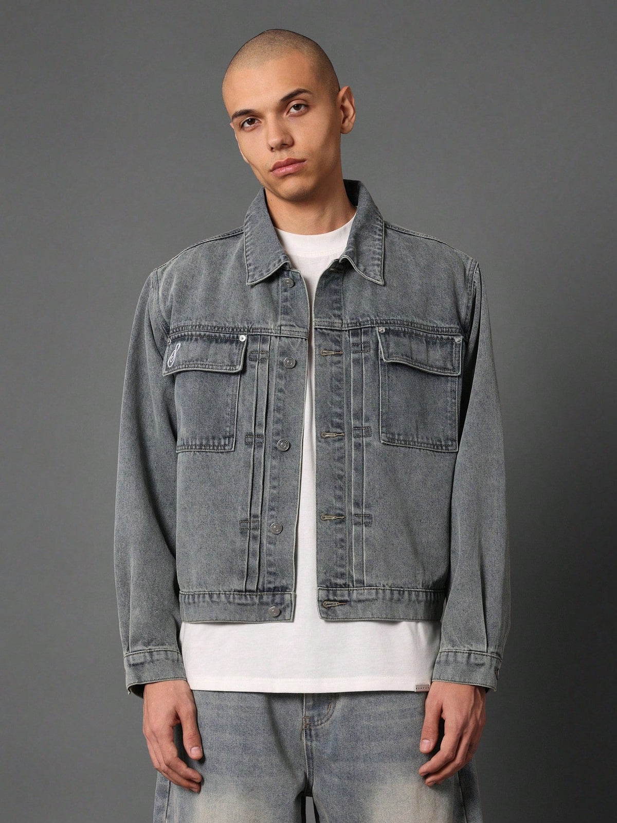 Blusa Pavtros Denim Vintage Projetct - foto 3