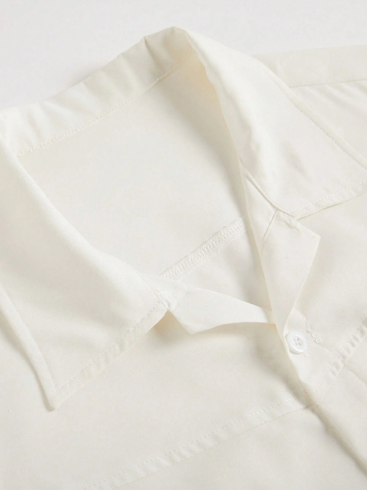 Camisa Pavtros Homme Longa de Manga Comprida Coreana