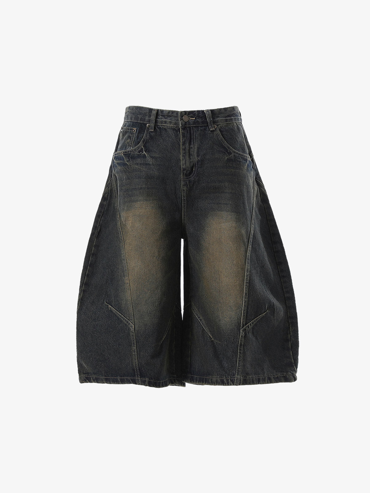 Shorts Pavtros Curved Silhouette 3d Paneled