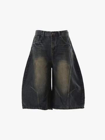 Shorts Pavtros Curved Silhouette 3d Paneled