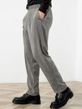 Calça Mode Longa Casual Veludo