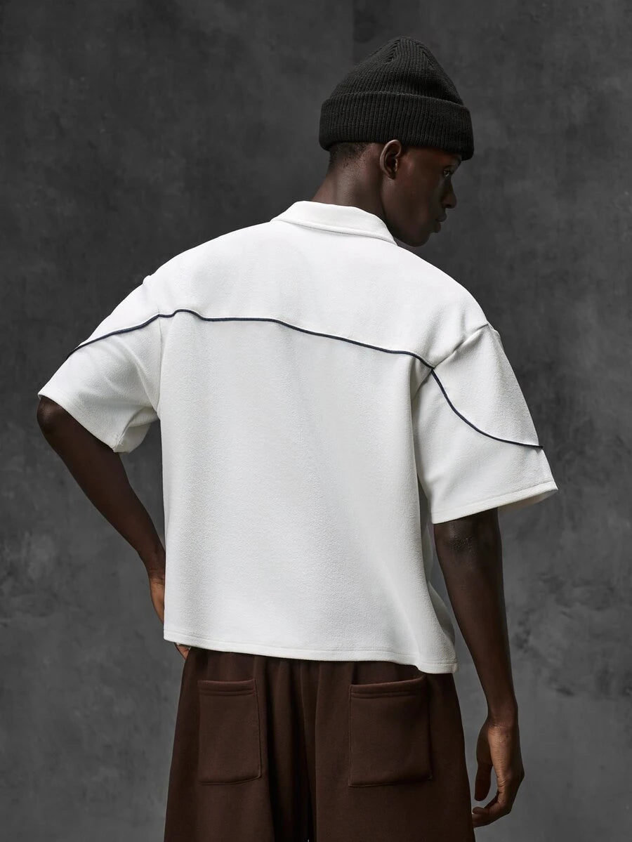Camisa Polo Pavtros Oversized