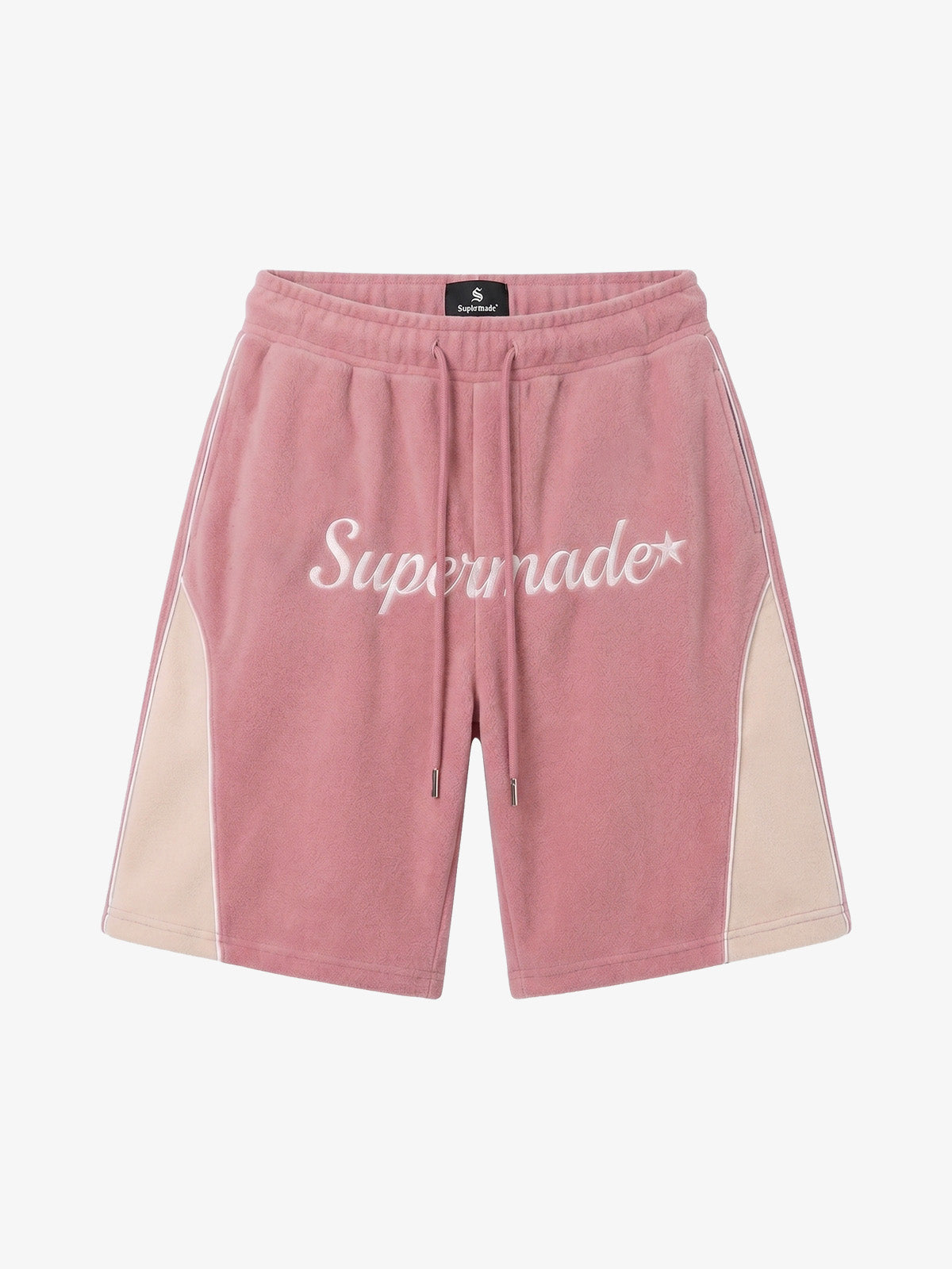 Shorts Pavtros Letter Embroidered Color Block