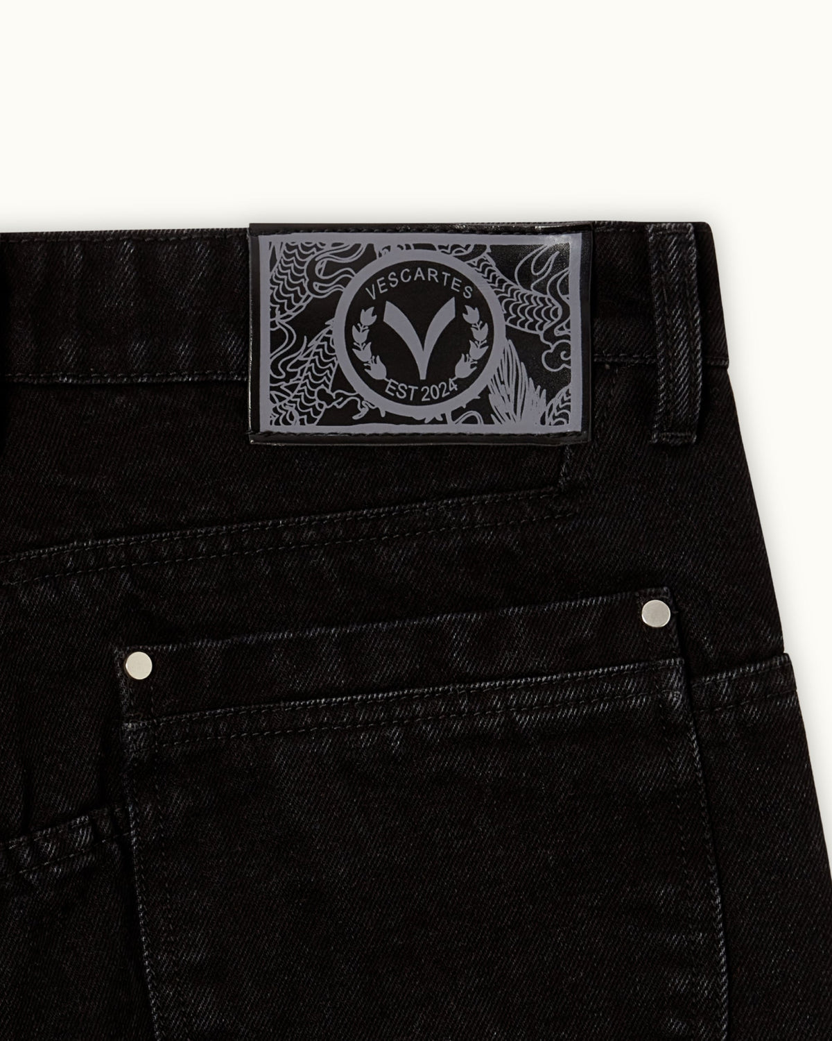 Calça Jeans Pavtros Studios Shogun Dynasty Wide Leg — Foto 7
