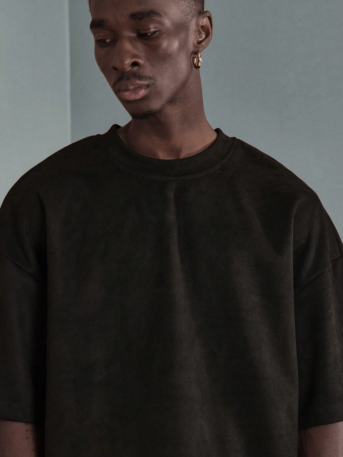 Camiseta Pavtros Boxy Oversized Veludo