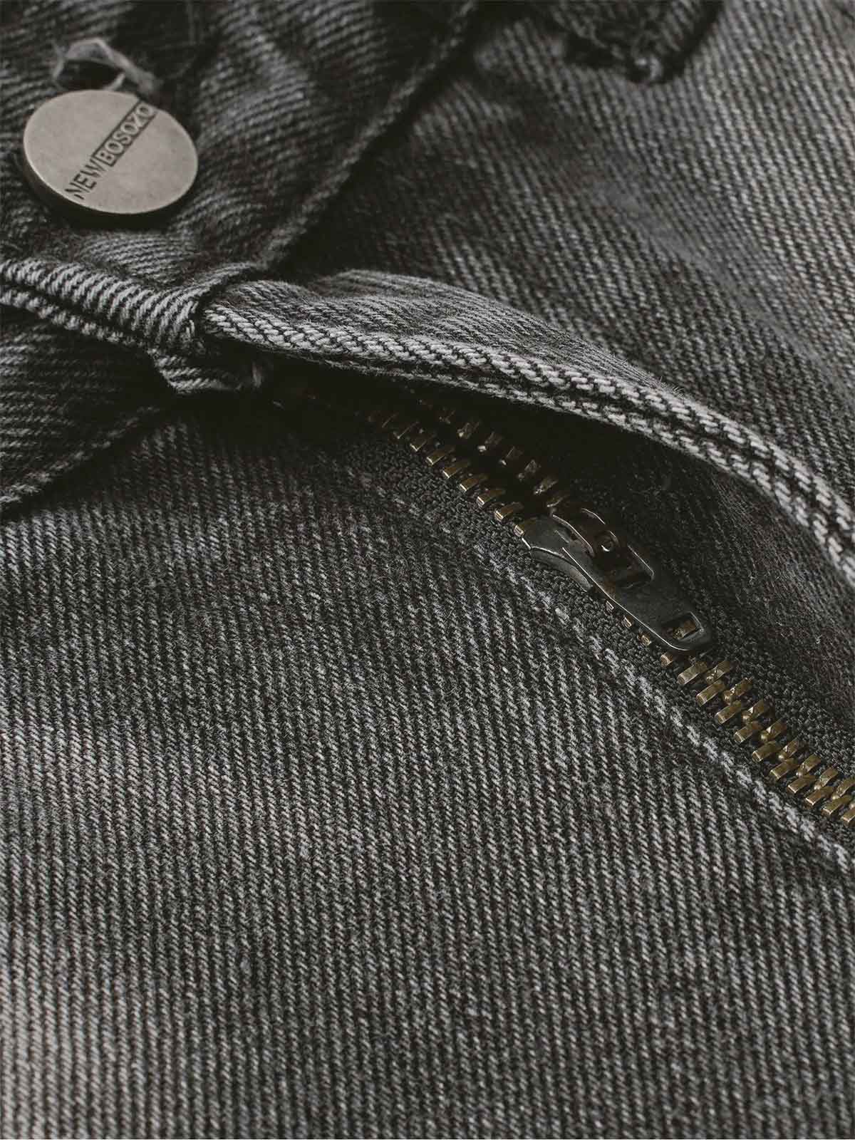Calça Pavtros Washed Distressed Raw Edge