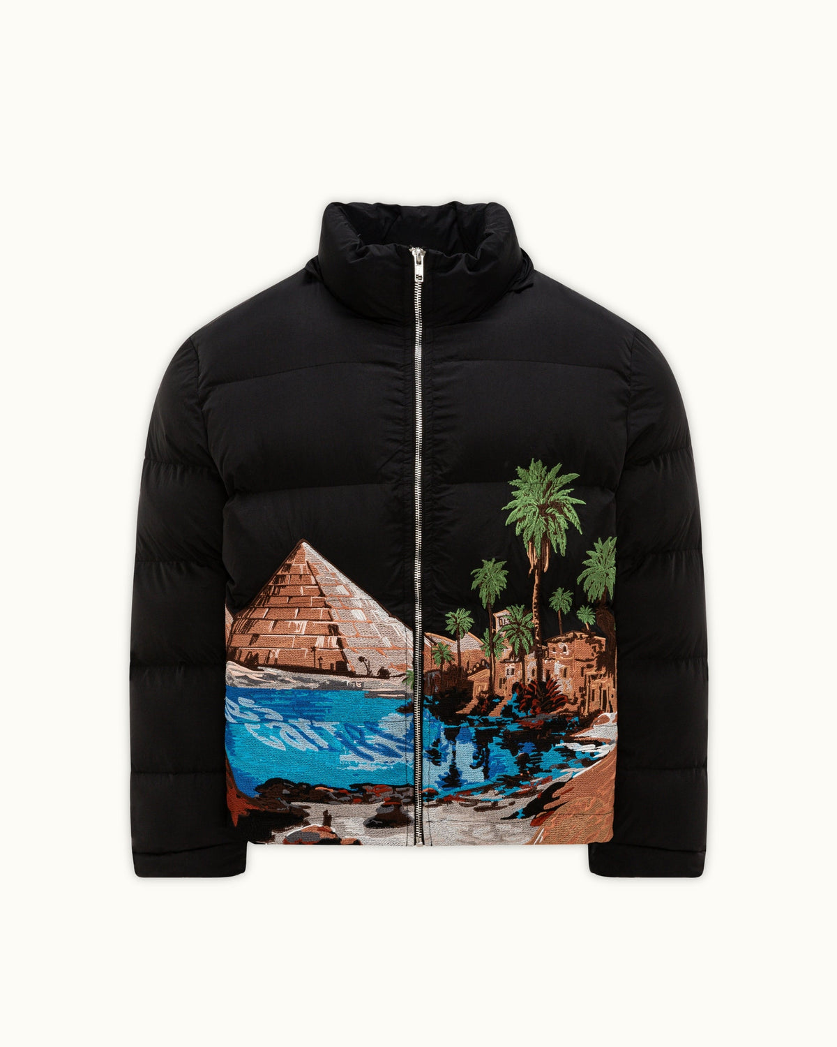 Jaqueta Pavtros Studios Oasis Pyramid Puffer Jacket — Foto 3