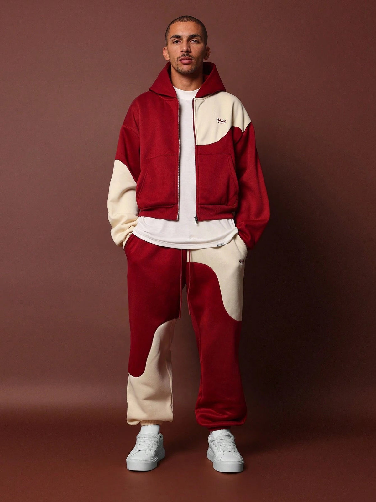 Conjunto Pavtros Track Red Bordado - foto 6