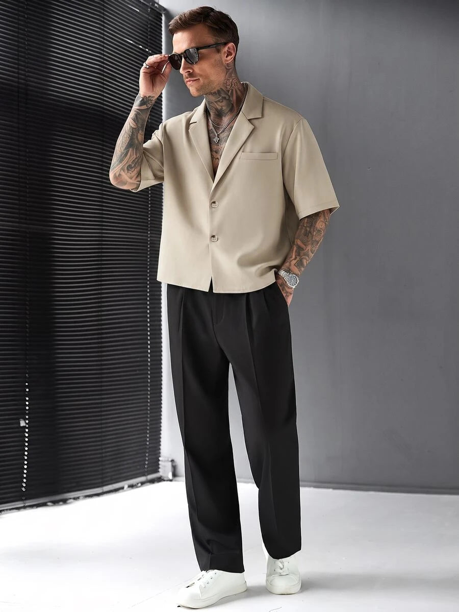 Camisa Pavtros Botões