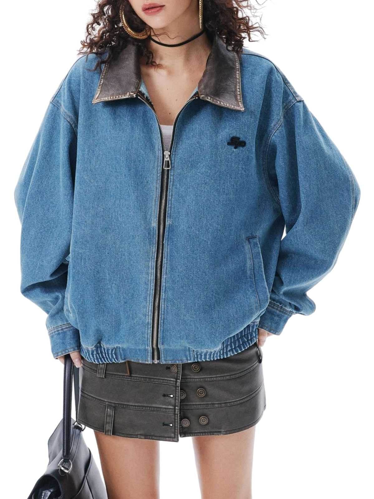 Jaqueta Pavtros Heavy Washed Denim Work - foto 2