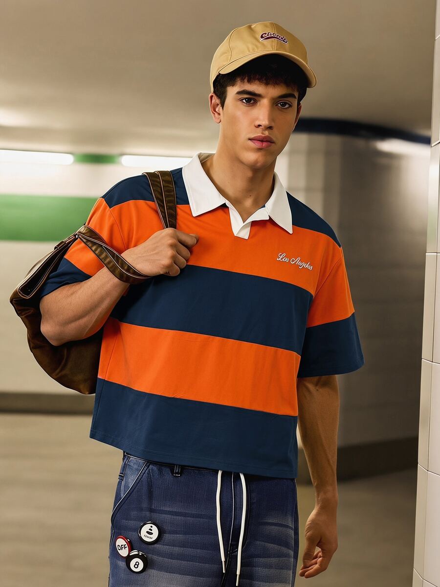 Camisa Polo Pavtros Oversized