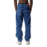 PANTS MONOGRAM SUFSTAR JEANS BLUE