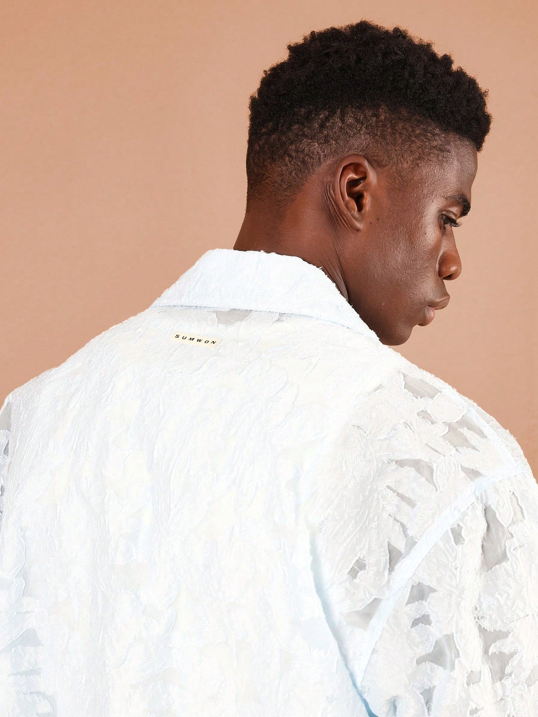 Camisa Pavtros Jacquard de Renda - foto 1