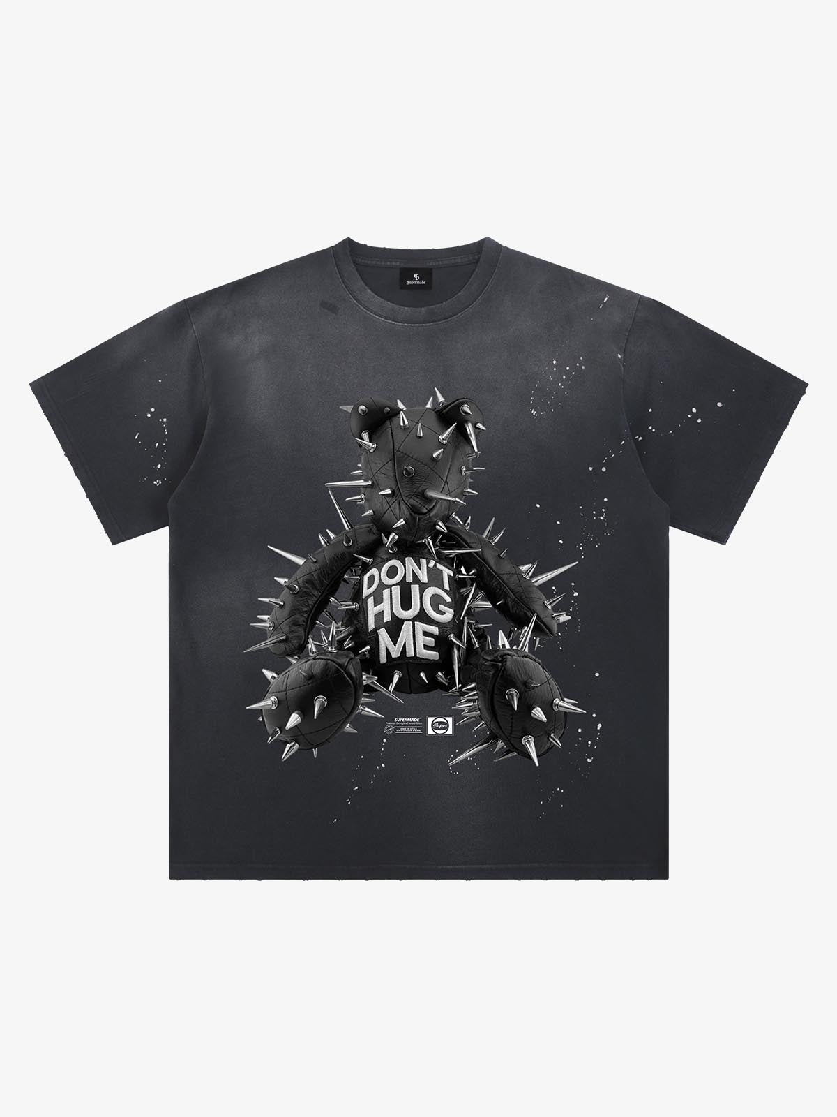 Camiseta Pavtros Spiked Bear Don't Hug Me