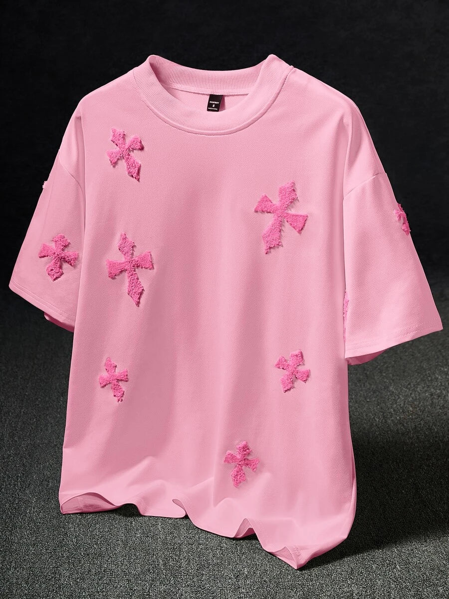 Camiseta Pavtros Estampa Cruzada