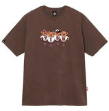 CAMISETA VISHBOYZ BEAR MARROM