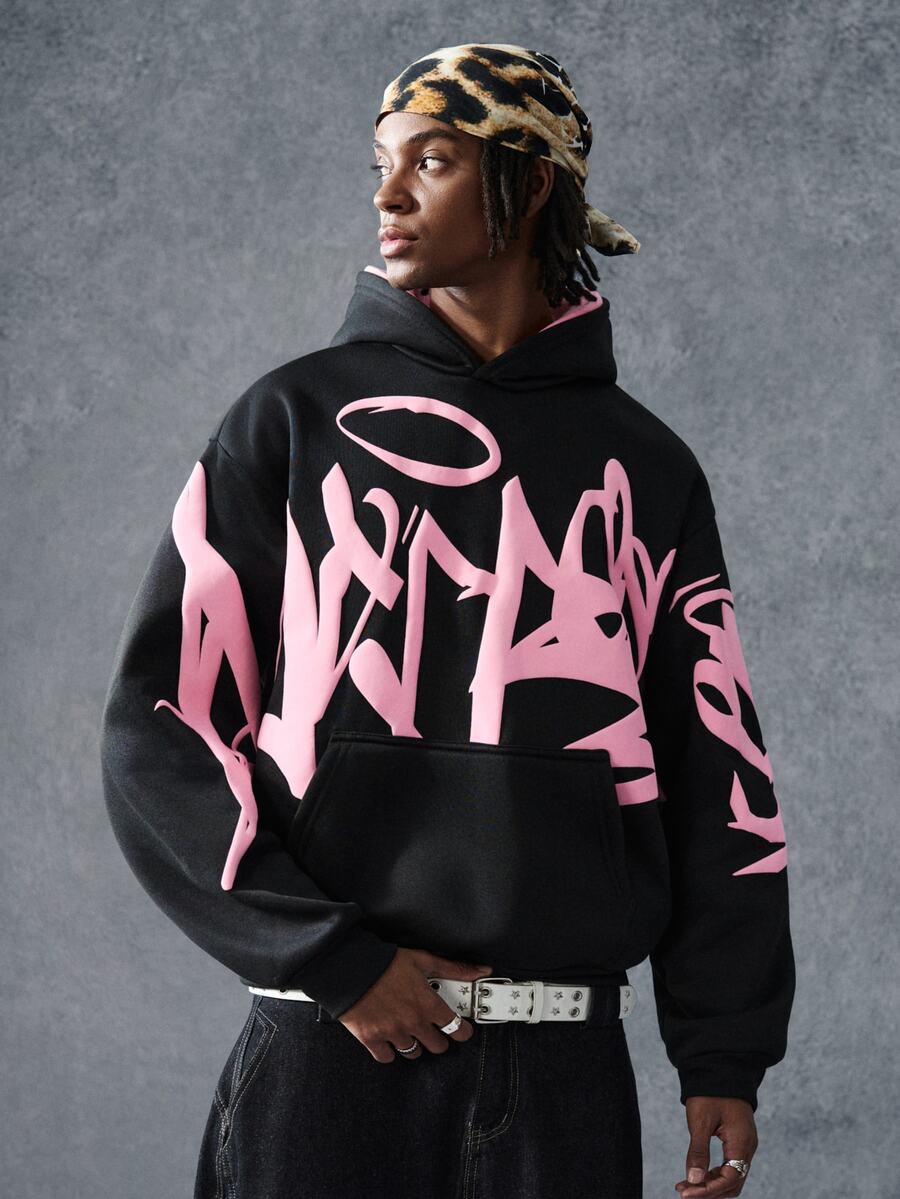 Moletom Pavtros Oversized Grafite Preto