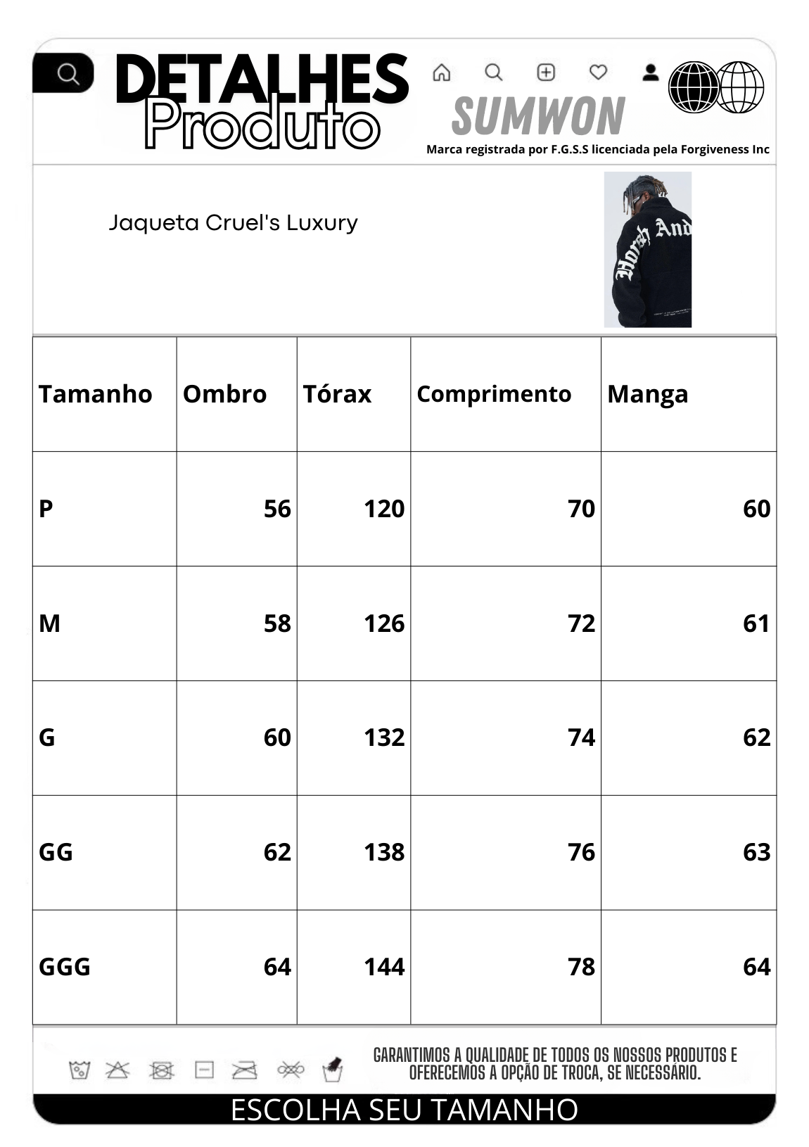Jaqueta Pavtros Cruel's Luxury - foto 12