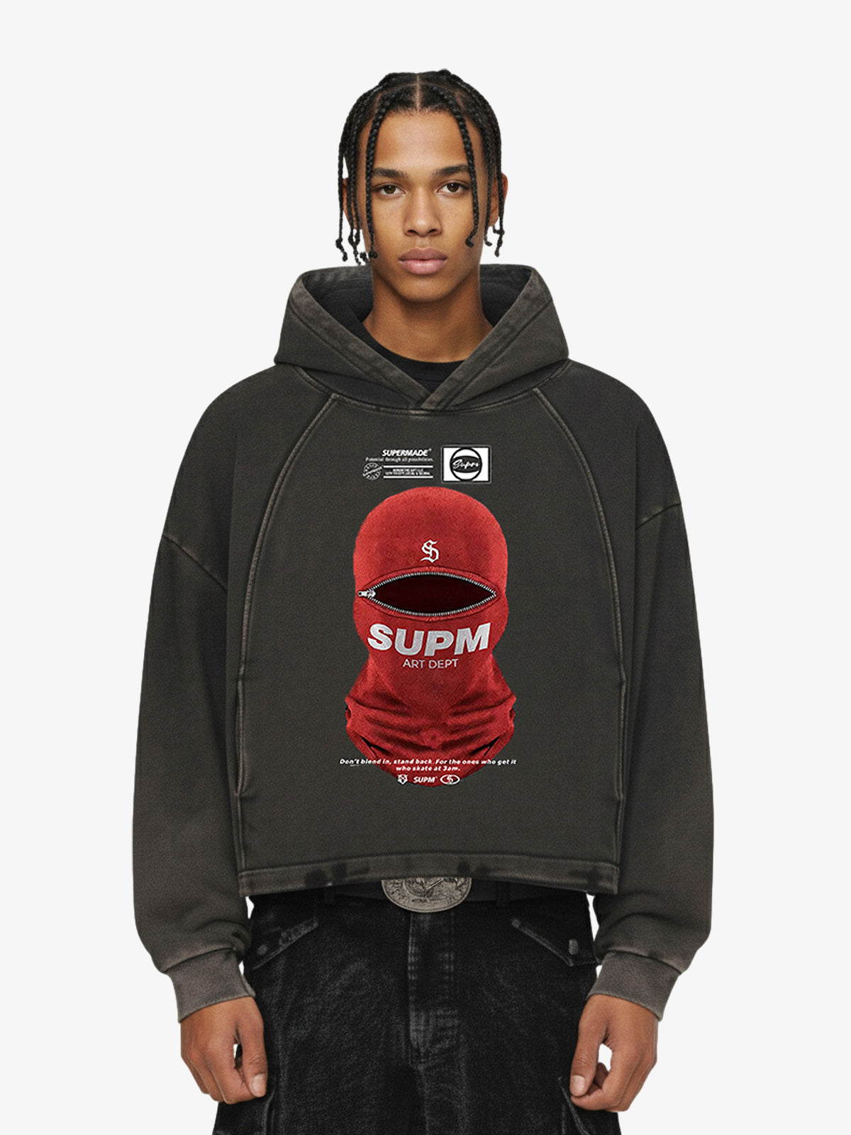Moletom Pavtros Balaclava Red Mask Hoodie - foto 2